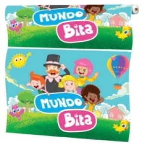 PAINEL TNT DECORATIVO 1,40X1,03CM MUNDO BITA